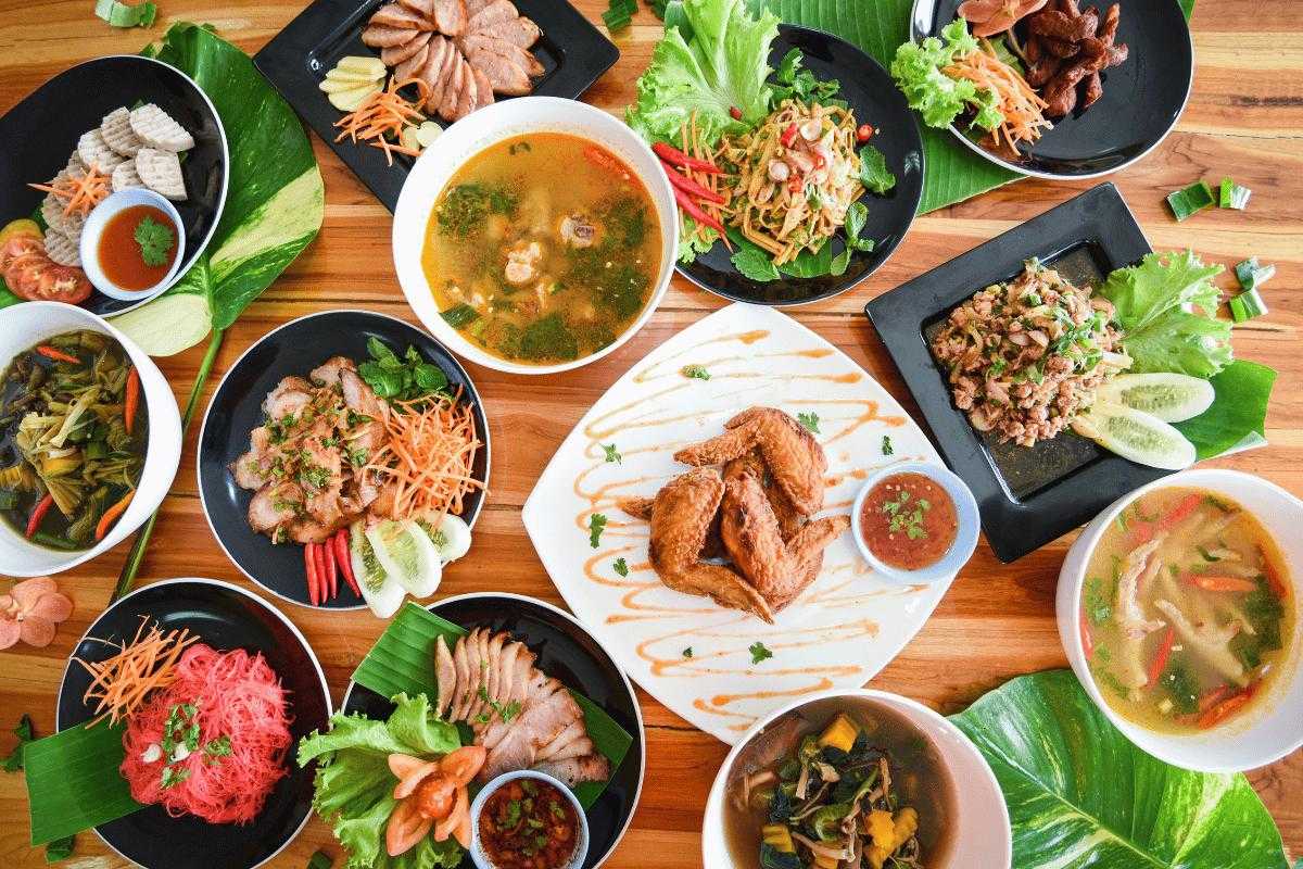 Thai cuisine in bangkok